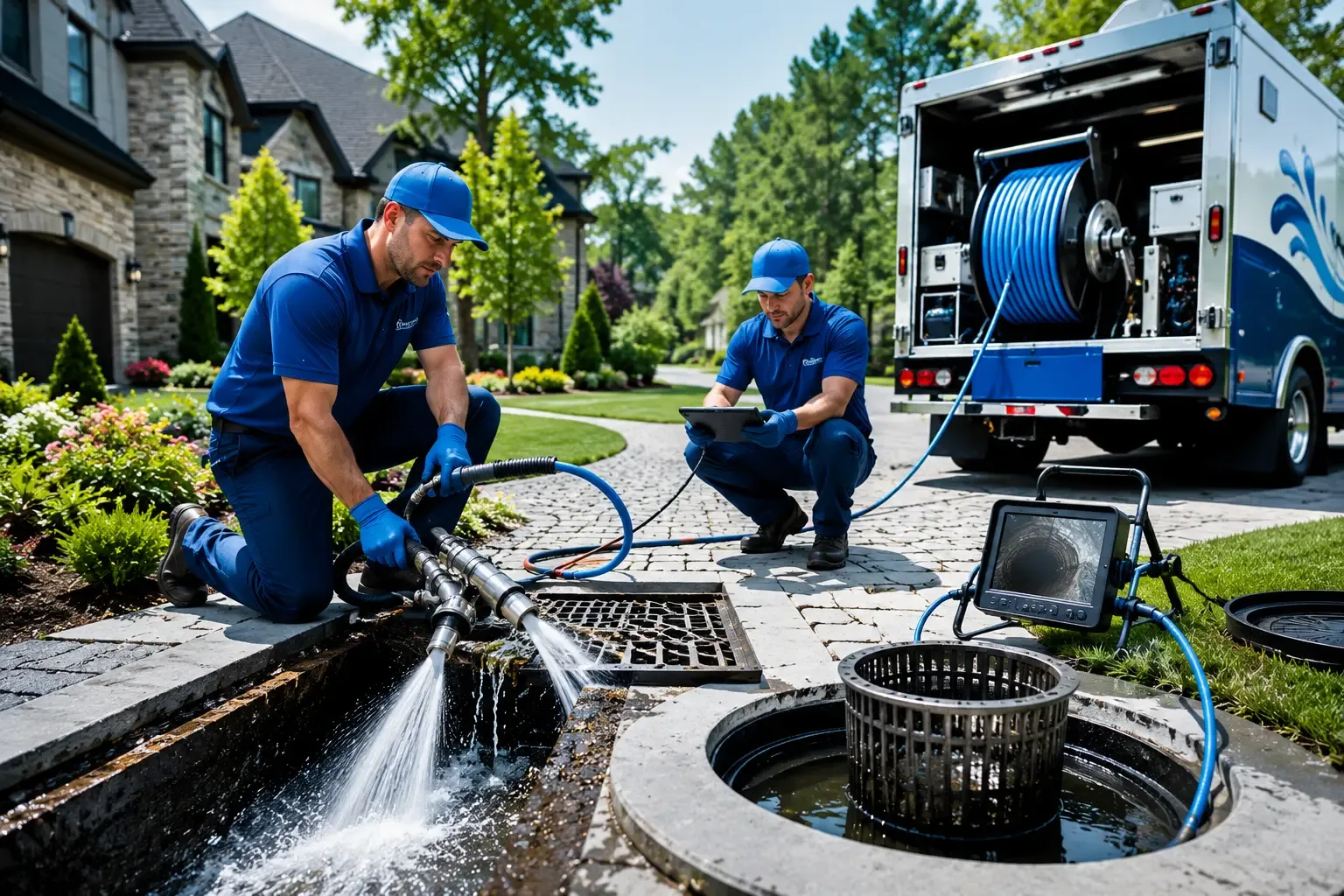 Local outdoor drain cleaning professionals in Morton, MS